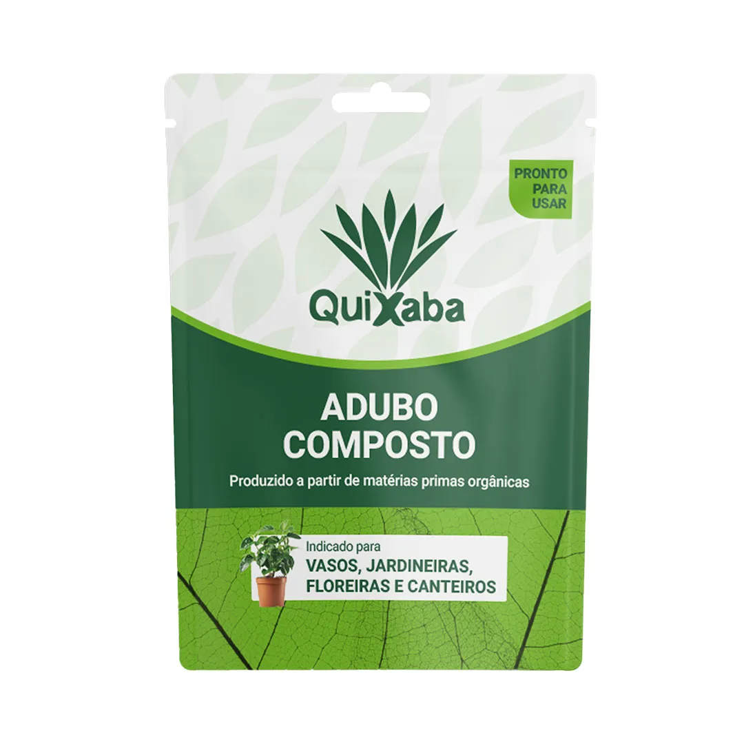 5x Adubo Orgânico Composto Quixaba 2kg