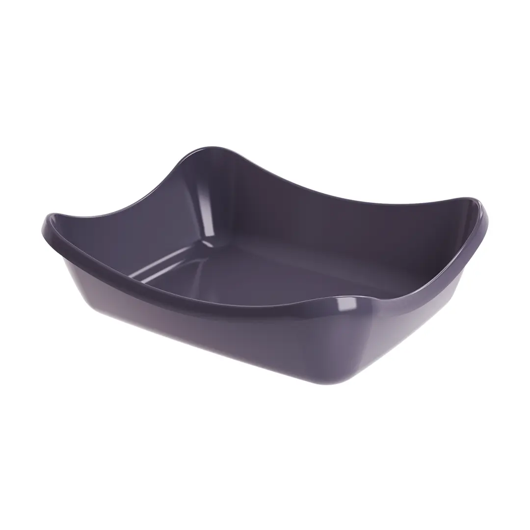 Bandeja Higiênica para Gatos Stark Wave Sandbox Cinza Stark Pet