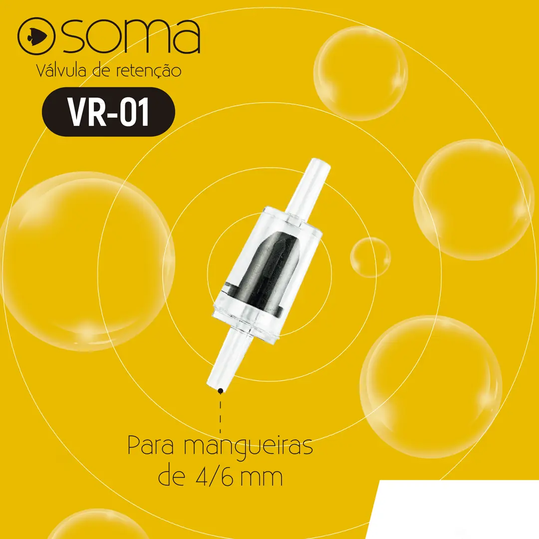 Válvula de Retenção Check Valve Soma VR01