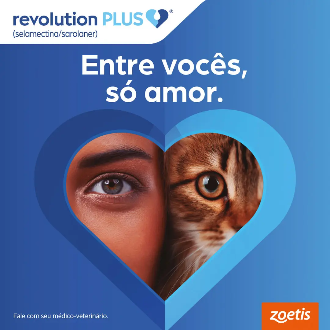 Antiparasitário Revolution Plus 0,50ml Zoetis para Gatos de 2,6Kg a 5Kg 3 Pipetas