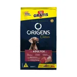 Ração Origens Class Cães Adultos Carne e Frango 15+1Kg Grátis Adimax